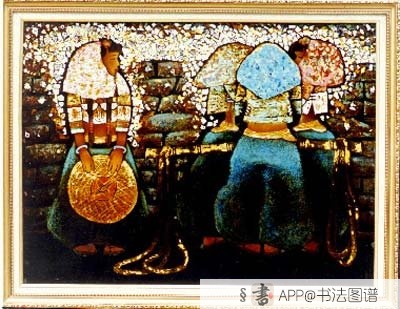 漆画之美，美在朦胧，美在神秘